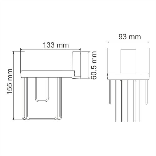 Lopau K-6045 Держатель освежителя Lopau K-6045 Держатель освежителя