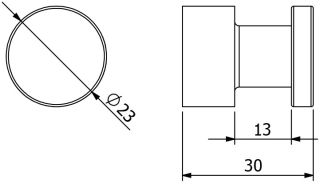 Крючок Kludi Vela R 58984N0 брашированное золото