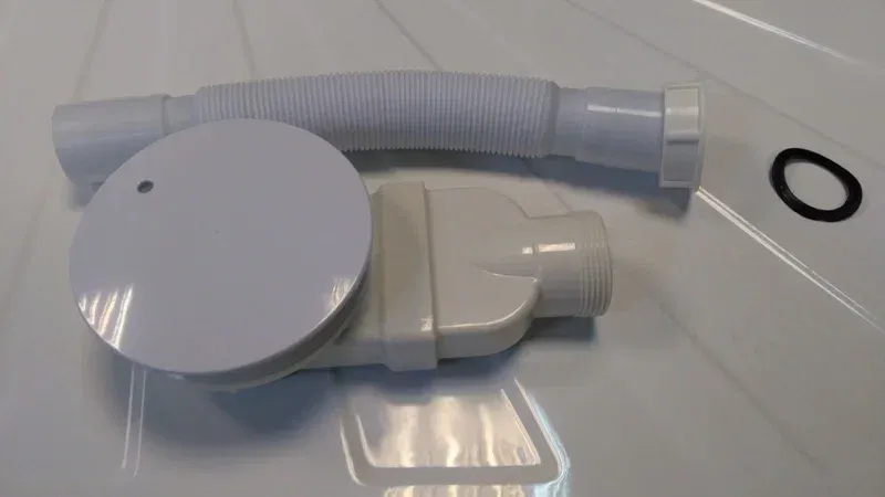 Сифон для низкого поддона Cerutti SPA CT6055 антизапах