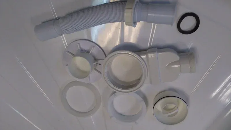 Сифон для низкого поддона Cerutti SPA CT6055 антизапах