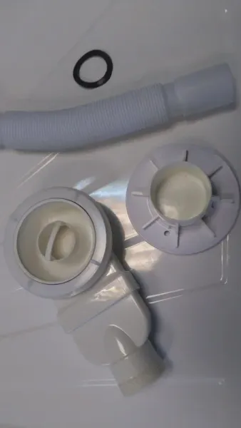 Сифон для низкого поддона Cerutti SPA CT6055 антизапах