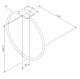 Полотенцедержатель Am.pm INSPIRE 2.0 A50A34400 кольцо
