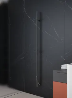 Полотенцесушитель электрический AQUAme AQM3151GM 20x170 см графит матовый