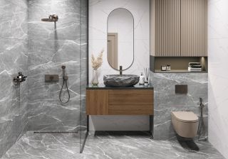 Керамогранит LCM 6060IME18P Империал серый / Imperial Grey полированный 600х600