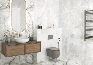 Керамогранит LCM 6060TLN02P Талисман Оникс серый / Talisman Onyx Gris полированный 600х600