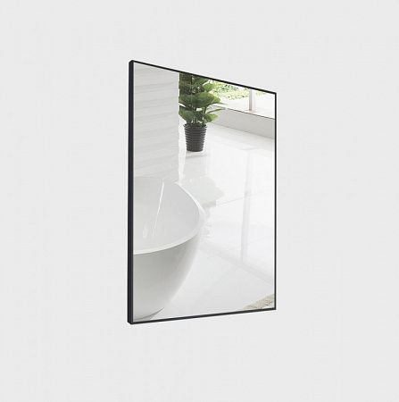 Зеркало BelBagno в алюминиевой раме SPC-AL-600-800 Nero