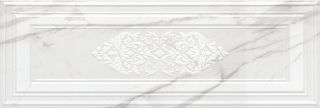 Декор Kerama Marazzi 14041R\3F Прадо белый панель глянцевый обрезной 40x120x1