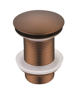 Донный клапан Boheme автомат(клик-клак) COPPER BRUSHED брашированная медь