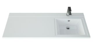 Мебельная раковина Onika 612002 правая 120см белый Мебельная раковина Onika 612002 правая 120см белый