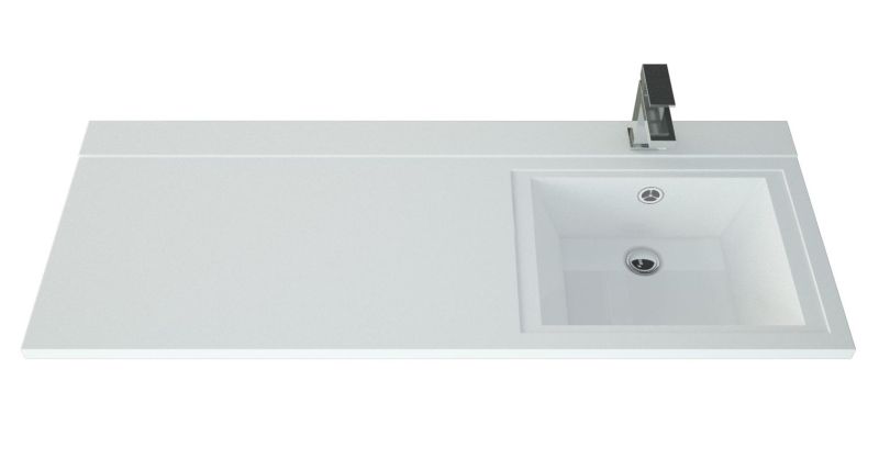 Мебельная раковина Onika 612002 правая 120см белый Мебельная раковина Onika 612002 правая 120см белый