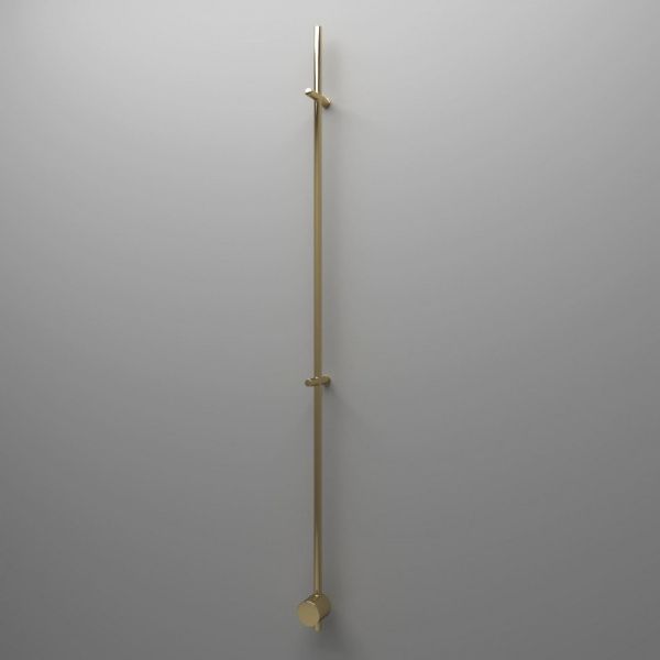 Электрический полотенцесушитель Broner Bruno BV.007.170.0000.G 170 см с кнопкой золото