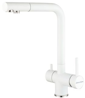 Смеситель для кухни Paulmark Skalen Sk213020-431 белый матовый Смеситель для кухни Paulmark Skalen Sk213020-431 белый матовый