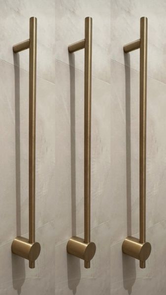 Электрический полотенцесушитель Broner Bruno NF.BR.007.060.0000.MG 60 см без кнопки золото матовое