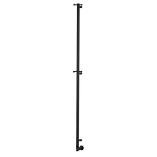 Полотенцесушитель электрический Margaroli 616/X/L Switch Black Brushed Nickel BB черный шлифованный никель