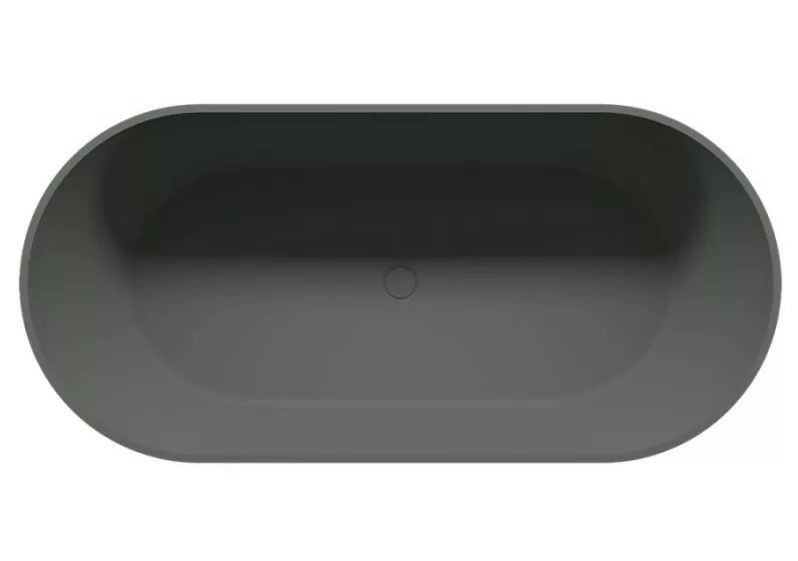 Ванна из искусственного камня Riho Bilbao B118001080 170x80см антрацит Ванна из искусственного камня Riho Bilbao B118001080 170x80см антрацит