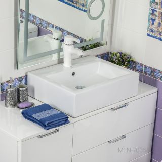 Накладная раковина Melana 7005A-805 57см белый Накладная раковина Melana 7005A-805 57см белый