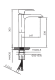 Смеситель для раковины AltroBagno Costanza 010218 Cr Смеситель для раковины AltroBagno Costanza 010218 Cr
