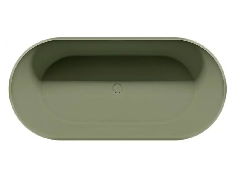 Ванна из искусственного камня Riho Bilbao B118001Z22 170x80см moss green Ванна из искусственного камня Riho Bilbao B118001Z22 170x80см moss green