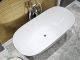 Ванна из искусственного камня AquaStone Бали 180x80см белый