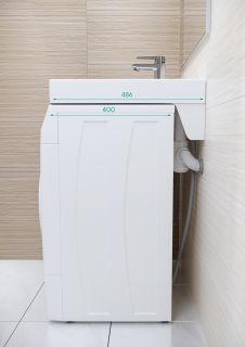 Раковина над стиральной машиной Paulmark Berg PM710431 60x50см белый Раковина над стиральной машиной Paulmark Berg PM710431 60x50см белый