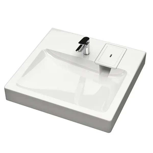 Раковина Reflexion Kappa RX6060KA белая 60x60