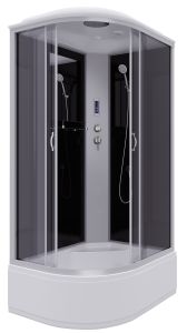 Душевая кабина Niagara NG-2510-14RP 120x80см серебро/тонированное