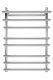 Полотенцесушитель водяной Indigo Just Shelf LJSHW80-40 80x40 см хром