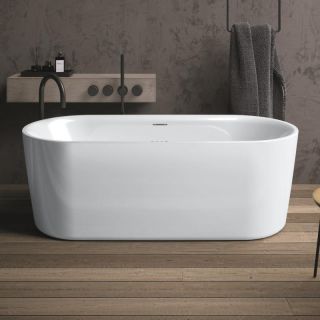 Акриловая ванна Riho Modesty Velvet Sparkle System B090002105 170x76см с аэромассажем белый матовый Акриловая ванна Riho Modesty Velvet Sparkle System B090002105 170x76см с аэромассажем белый матовый