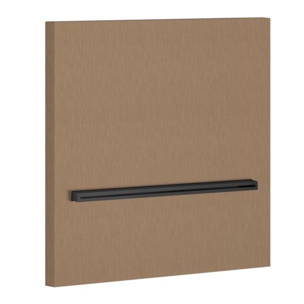 Каскадный верхний душ Gessi Cascata 20295.708 20 см брашированная медь