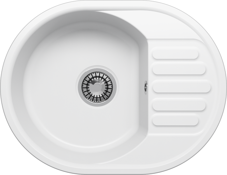 Мойка кухонная Polygran Quartz Bond-610 688360 туман