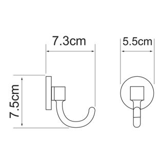 Wasserkraft Rhein K-6223 Крючок Wasserkraft Rhein K-6223 Крючок