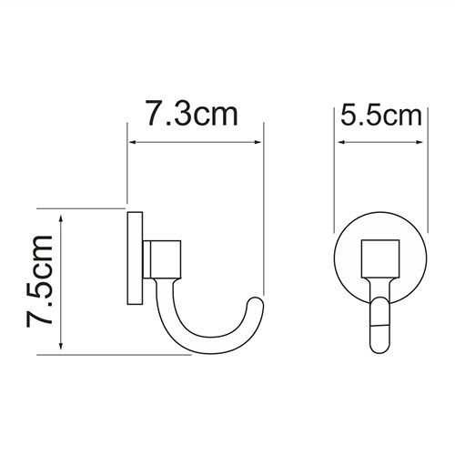 Wasserkraft Rhein K-6223 Крючок Wasserkraft Rhein K-6223 Крючок