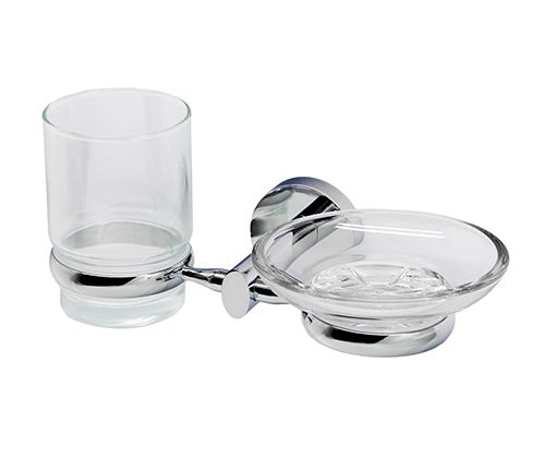 Wasserkraft Rhein K-6226 Держатель стакана и мыльницы Wasserkraft Rhein K-6226 Держатель стакана и мыльницы