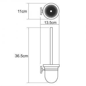 Wasserkraft Rhein K-6227 Щетка для унитаза