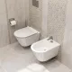 Унитаз подвесной Kerama Marazzi Плаза Модерн KMPMWc53GWh2 безободковый белый