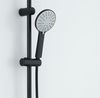 Душевая система Agger Breeze A0193544 черный матовый