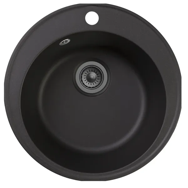 Мойка кухонная Reflexion Arena 48-BL RF0148BE черный
