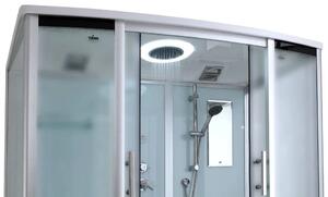 Душевая кабина Timo Standart T-6650SF Silver Fabric 150x88см