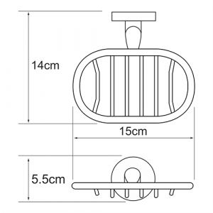 Wasserkraft Rhein K-6269 Мыльница решетка