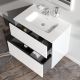 Тумба с раковиной Am.Pm Sense M7B-FUX0802WG-WCC0802WG 80 см белый