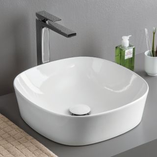 Раковина ArtCeram Ghost GHL001 01 00 белая 41 см Раковина ArtCeram Ghost GHL001 01 00 белая 41 см