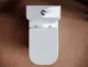 Чаша напольного унитаза Ceramicanova Alfa Rimless CN9002-B белый