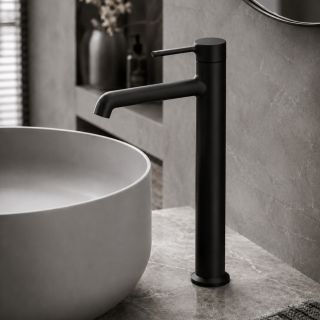 Смеситель для раковины WasserKRAFT Rhein 9903HMB чёрный матовый