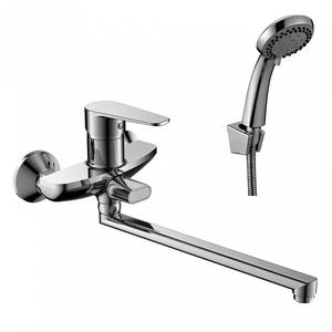 Смеситель для ванны Decoroom с ручным душем хром DR69043