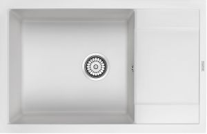 Мойка кухонная Paulmark Flugen PM317850-WH белый