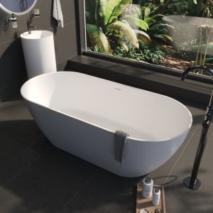 Ванна из искусственного камня WHITECROSS Tawna 0218.165080.200 165x80 см белый матовый