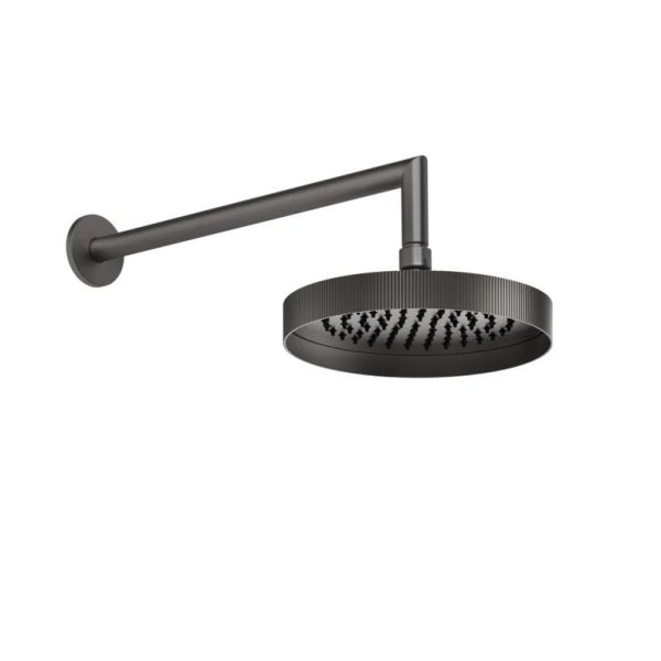 Верхний душ Gessi Ingranaggio 63548.707 21 см чёрный брашированный