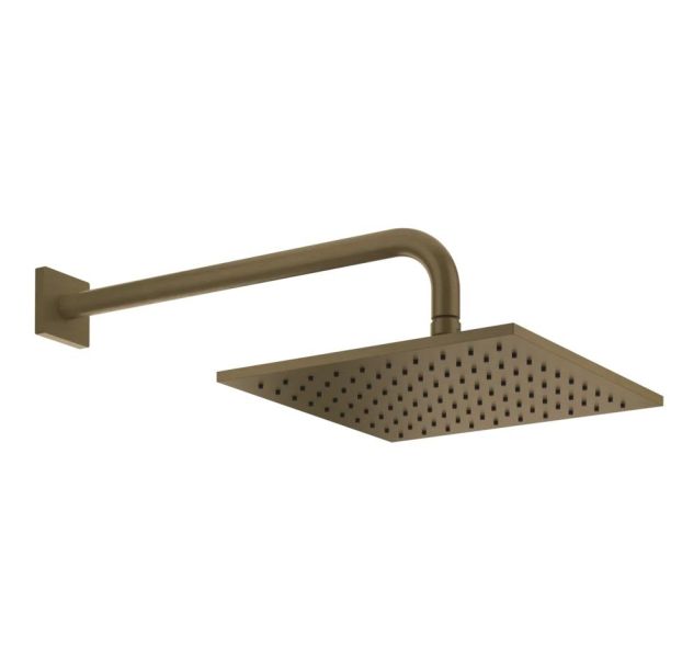 Верхний душ Gessi Rilievo 59158.713 25 см античная латунь