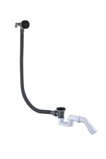 Слив-перелив для ванны Boheme функция наполнения Black черный