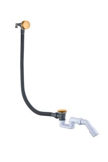 Слив-перелив для ванны Boheme  функция наполнения Bronze бронза